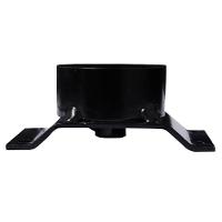 Kit 8 Chapinhas Elevada Com Tubo Pés Palito Rosca 5/16 Preto - 2