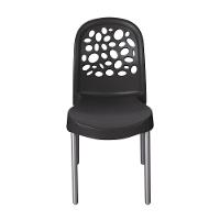 Cadeira Deluxe Forte Plástico Preto - 3