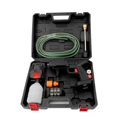Lavadora Portátil Alta Pressão Shopmix Maleta Bateria 48V Preto Bivolt