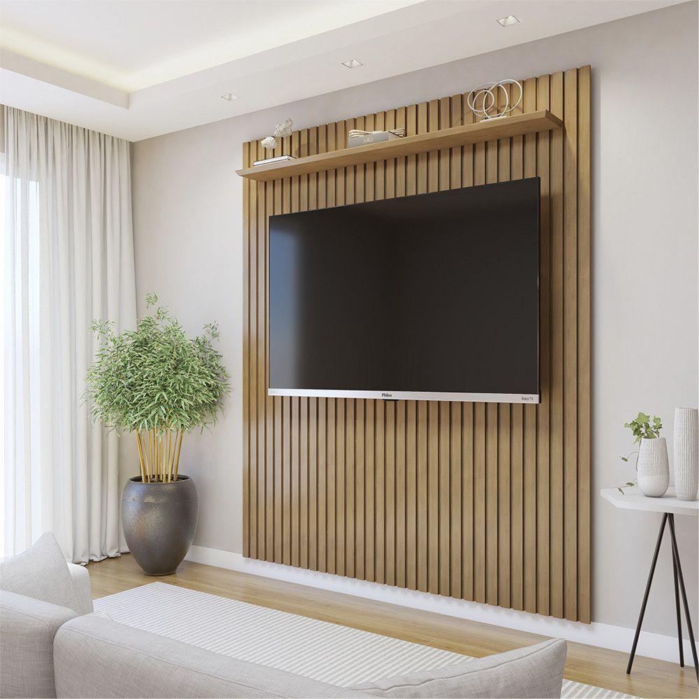 Painel Suspenso 182,8 Cm Vitória 100% Mdf Cinamomo - 4