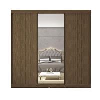 Guarda Roupa Casal Evidence 3 Portas E 3 Espelhos Minastex Freijó - 10