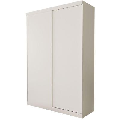 Guarda Roupa Solteiro Salvador 2 Portas 2 Gavetas Minastex Branco