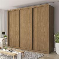 Guarda Roupa Casal Nápoli 3 Portas 6 Gavetas Minastex Carvalho - 1