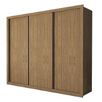 Guarda Roupa Casal Nápoli 3 Portas 6 Gavetas Minastex Carvalho - 2