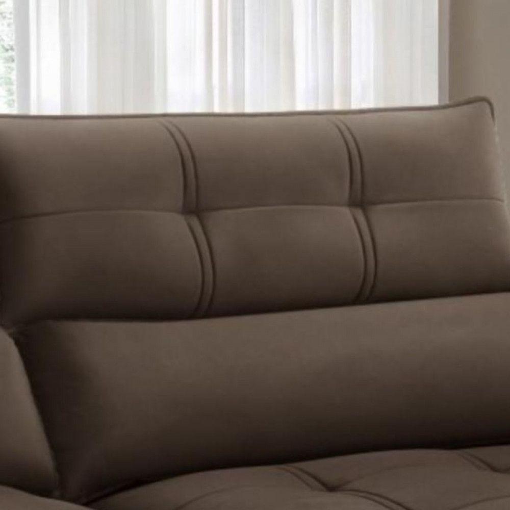 Sofa 3 Lugares Retratil E Reclinavel Ferguile Lotus Marrom - 4