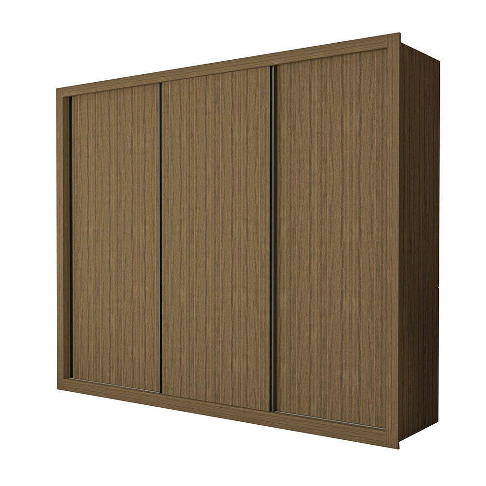 Guarda Roupa Casal Nápoli 3 Portas 6 Gavetas Minastex Freijó - 2