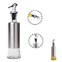 Porta Azeite Vinagre Com Dosador 300ml Inox Premium - 1