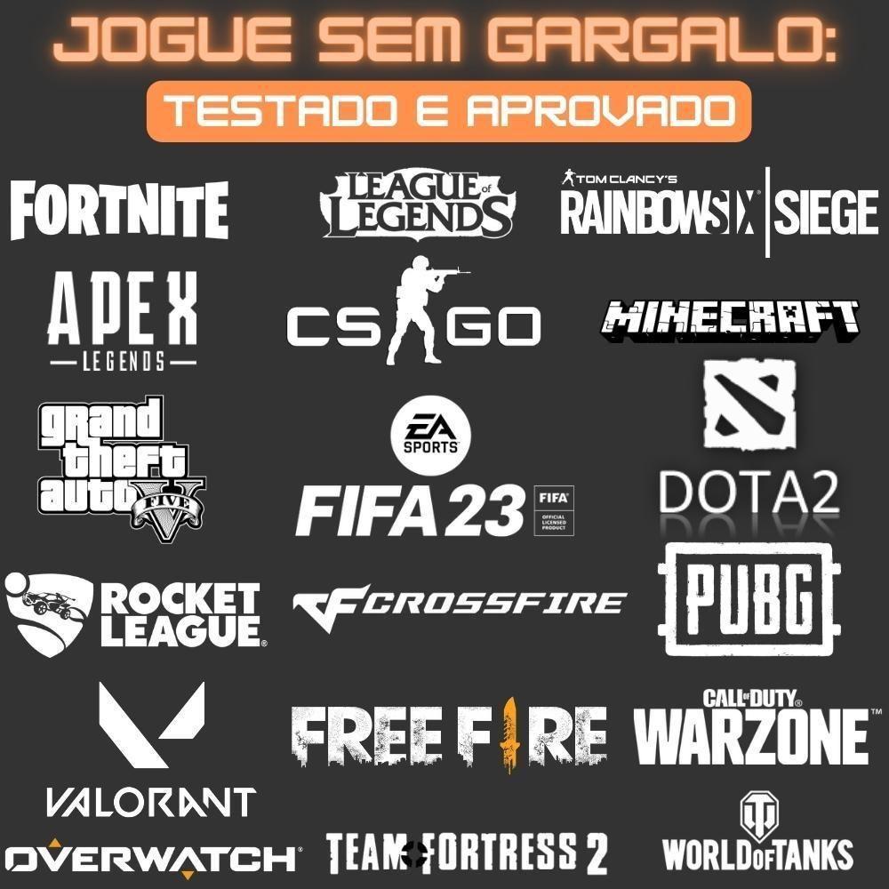 Pc Gamer Completo AMD Ryzen 7 5700g Gráficos Radeon Vega 8 16GB DDR4 SSD Nvme 512GB Fonte 600W 80 Plus Monitor 24 75hz - 7