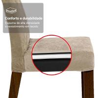 Conjunto Sala De Jantar Mesa Tampo De Madeira 6 Cadeiras Allegro Madesa Rustic/imperial - 7