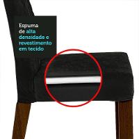 Conjunto Sala De Jantar Mesa Tampo De Madeira 8 Cadeiras Leila Madesa Rustic/oxford - 9