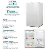 Frigobar Philco 93L 6 Níveis de ajustes PFG114 220V - 5