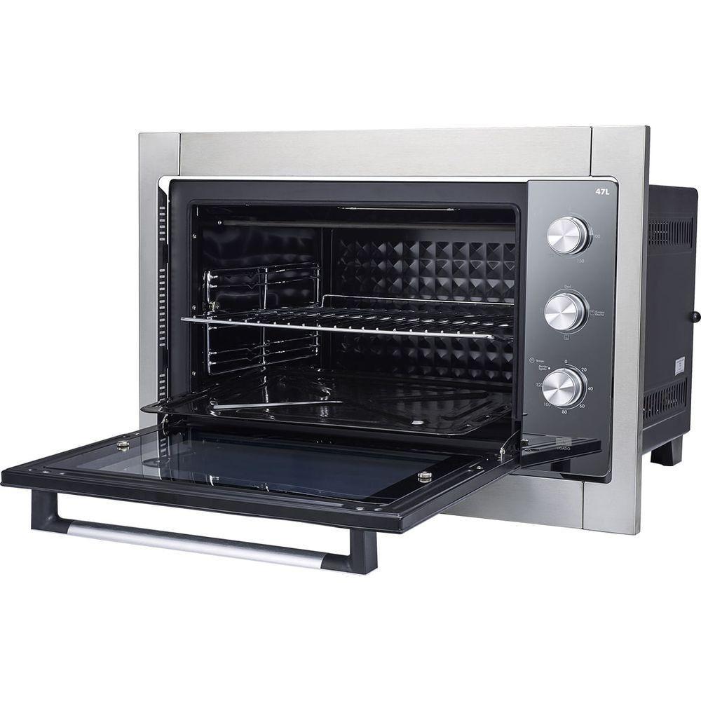 Forno Elétrico De Embutir Britânia 47 Litros BFE47P 2 Resistências 110V - 2