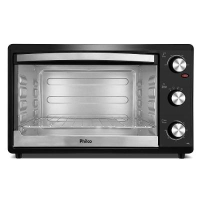 Forno Elétrico de Bancada Philco PFE44P 44L 1500W com Timer e Grelha Preto 110V