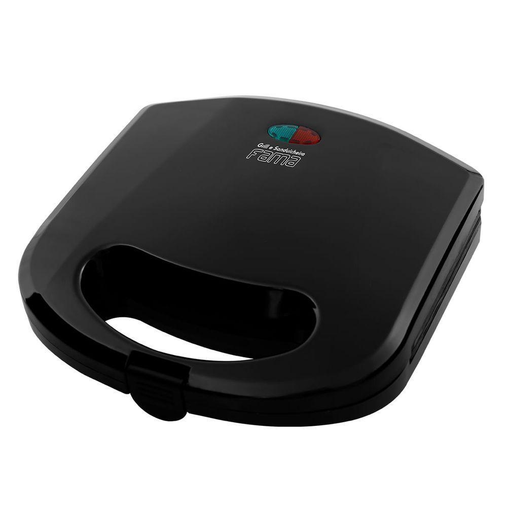 Grill E Sanduicheira Fama FGR01 Revestimento Cerâmico 750W 110V - 1