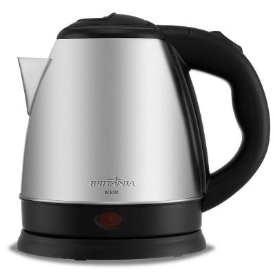 Chaleira Elétrica Britânia BCH09I 1,2L Aço Inox Preto 1200W 110V