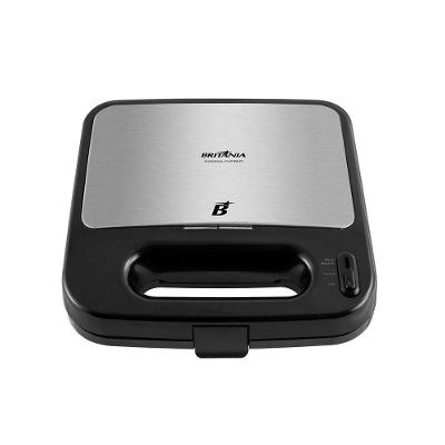 Sanduicheira e Grill Britânia BGR20 Chapas Antiaderentes 1500W Preto 220V