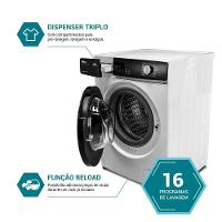 Lava E Seca 11kg Philco Inverter Plus 16 Programas PLS10B 110V - 8