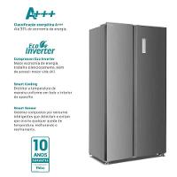 Geladeira 437L Philco Inverter Side By Side Inox PRF535I 110V - 5