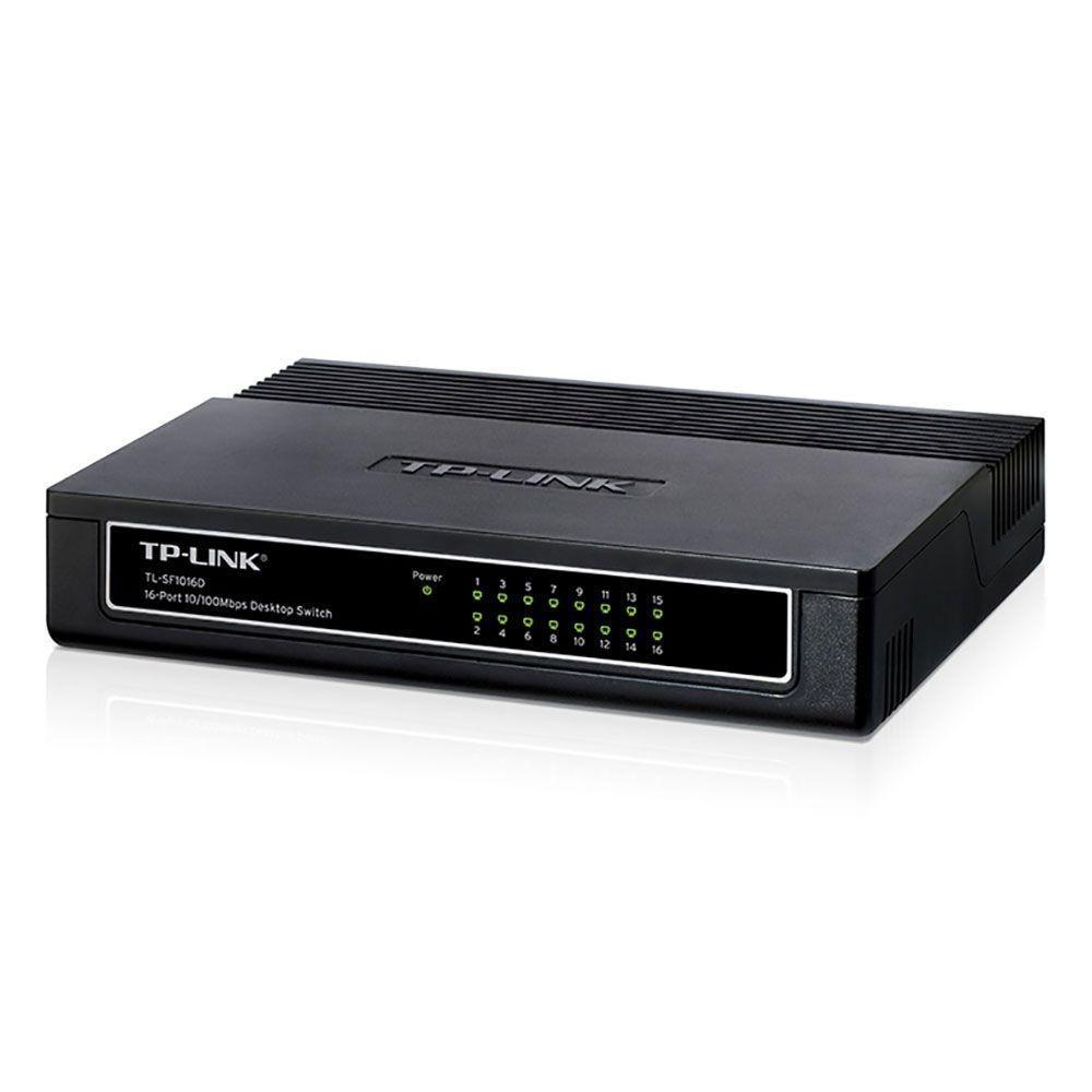Switch 16 Portas Tp-link Tl-sf1016d 10-100 Mbps - 5