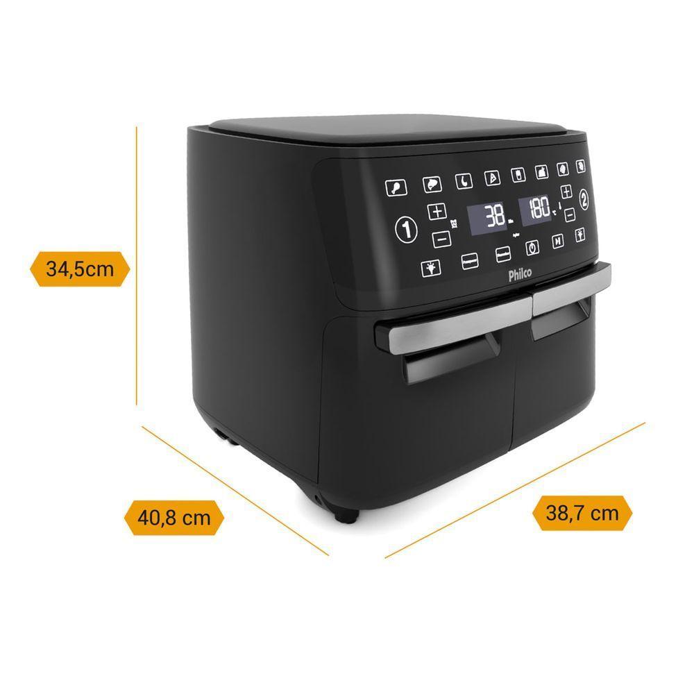 Air Fryer Philco 14L 4 Em 1 Painel Digital PAF14A 110V - 7