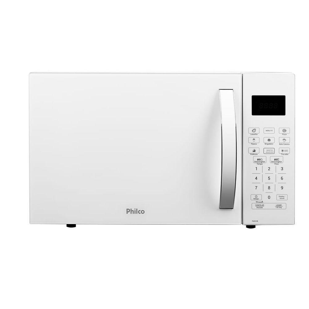 Micro-Ondas 20L Philco Multifunções Limpa Fácil 1100W PMO23BB 220V - 1