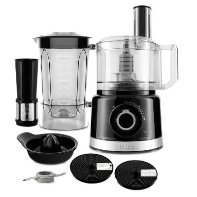 Multiprocessador Philco PMP1500P 5 em 1 2 Velocidades 900W Preto 220V