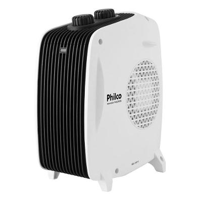 Aquecedor Elétrico Termoventilador PAQ2000B 2 em 1 2000W com 3 Níveis de Aquecimento Preto Philco