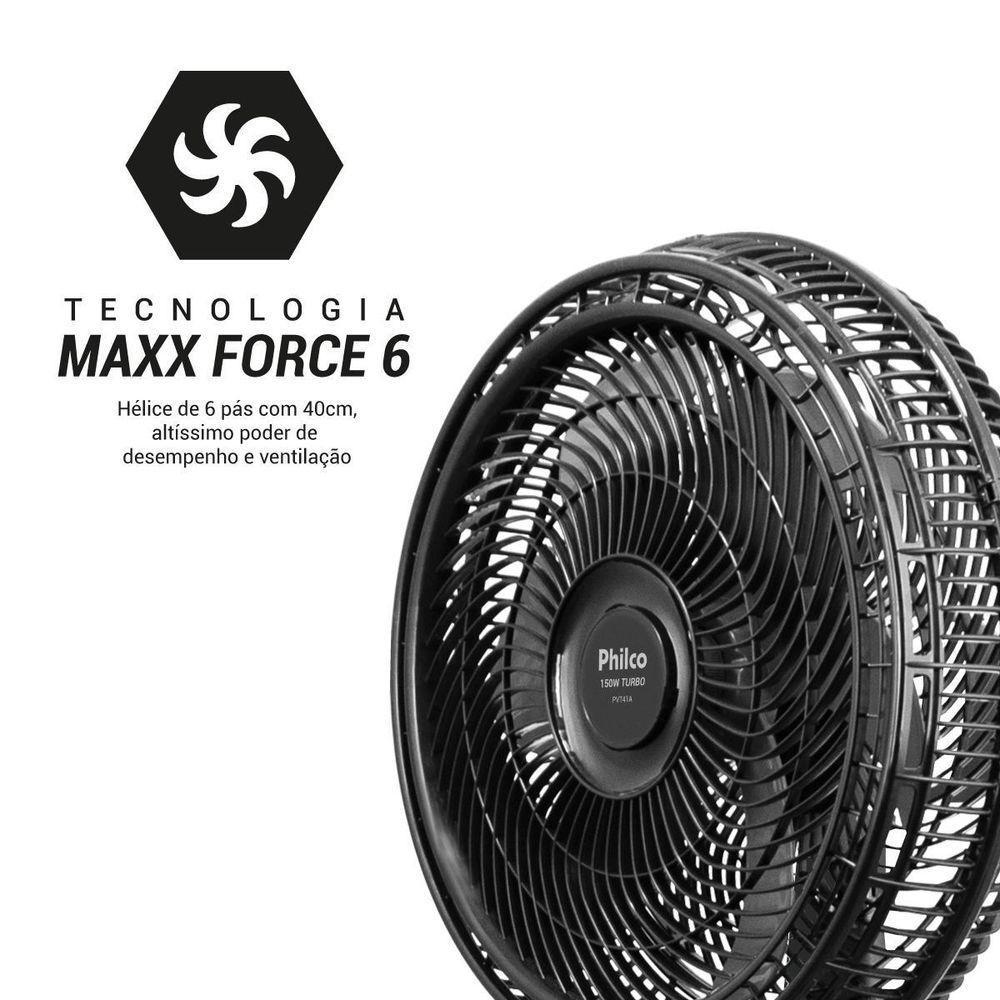 Ventilador 2 em 1 Philco PVT41A Tecnologia Maxx Force 150W 110V - 3