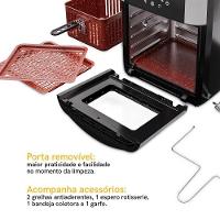 Air Fryer Kitchen Art 16L 4 em 1 com Espeto Rotisserie KAF16A 110V - 7
