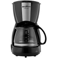 Cafeteira Britânia CP30 Inox Preta Com Jarra De Vidro 220V - 1