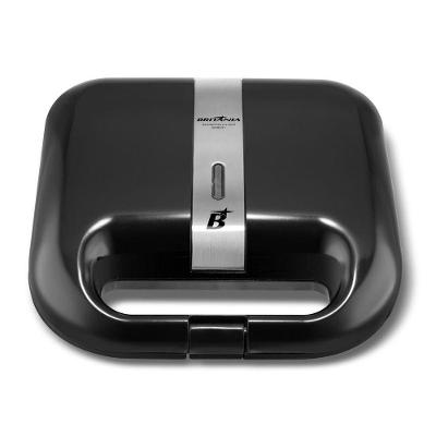 Sanduicheira e Grill Britânia BGRE01 2 em 1 com Placas Antiaderentes 750W Preto 220V
