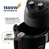 Air Fryer Britânia 3,5L Revestimento Antiaderente 1500W BFR25P 220V - 6