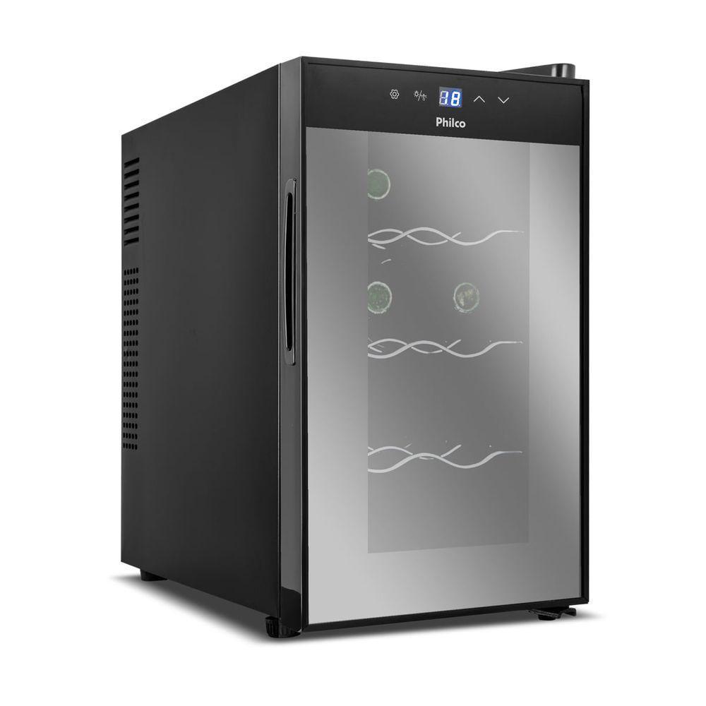 Adega Philco PAD8E 8 Garrafas Display Digital Bivolt - 4