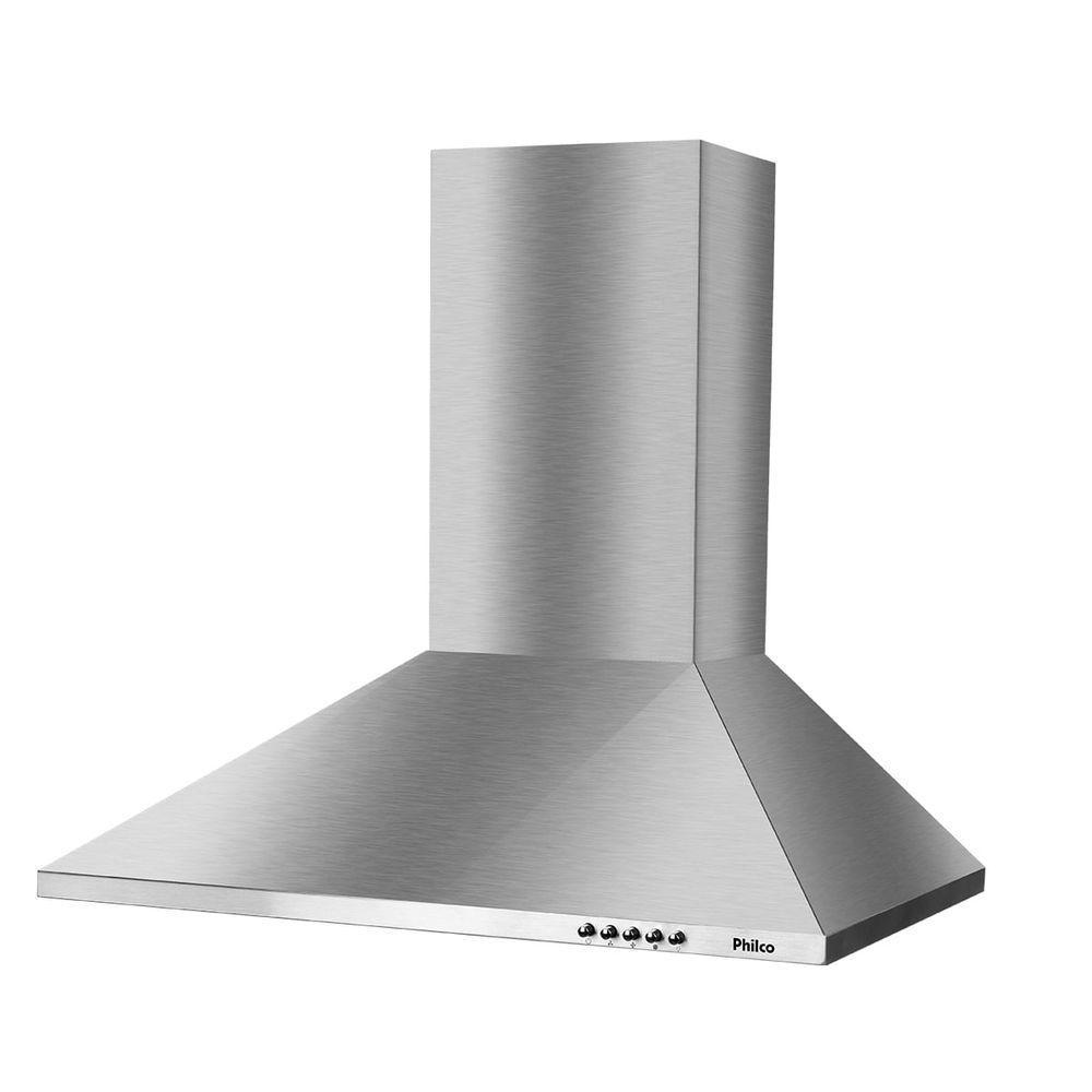 Coifa Pirâmide Philco 60cm Inox Depurador e Exaustor PCO62I 110V - 2