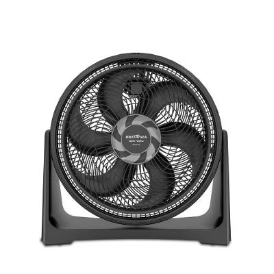 Ventilador Circulador de Mesa Britânia 160W 3 Velocidades Hélice 40cm 6 Pás Preto 220V