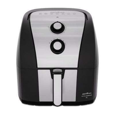 Fritadeira Air Fryer Britânia BAF90A 9L 2000W Antiaderente Redstone Preto 220V