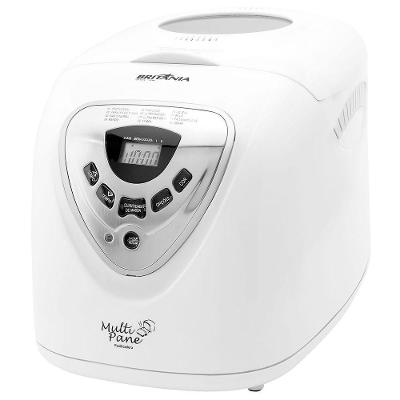 Panificadora Britânia Multipane 12 Programas Timer 3L 550W Branco 110V