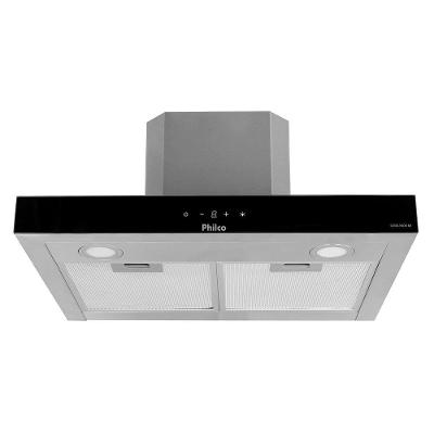Coifa de Parede Philco PCO60I 60cm Depurador e Exaustor com Painel Touch Prata 110V
