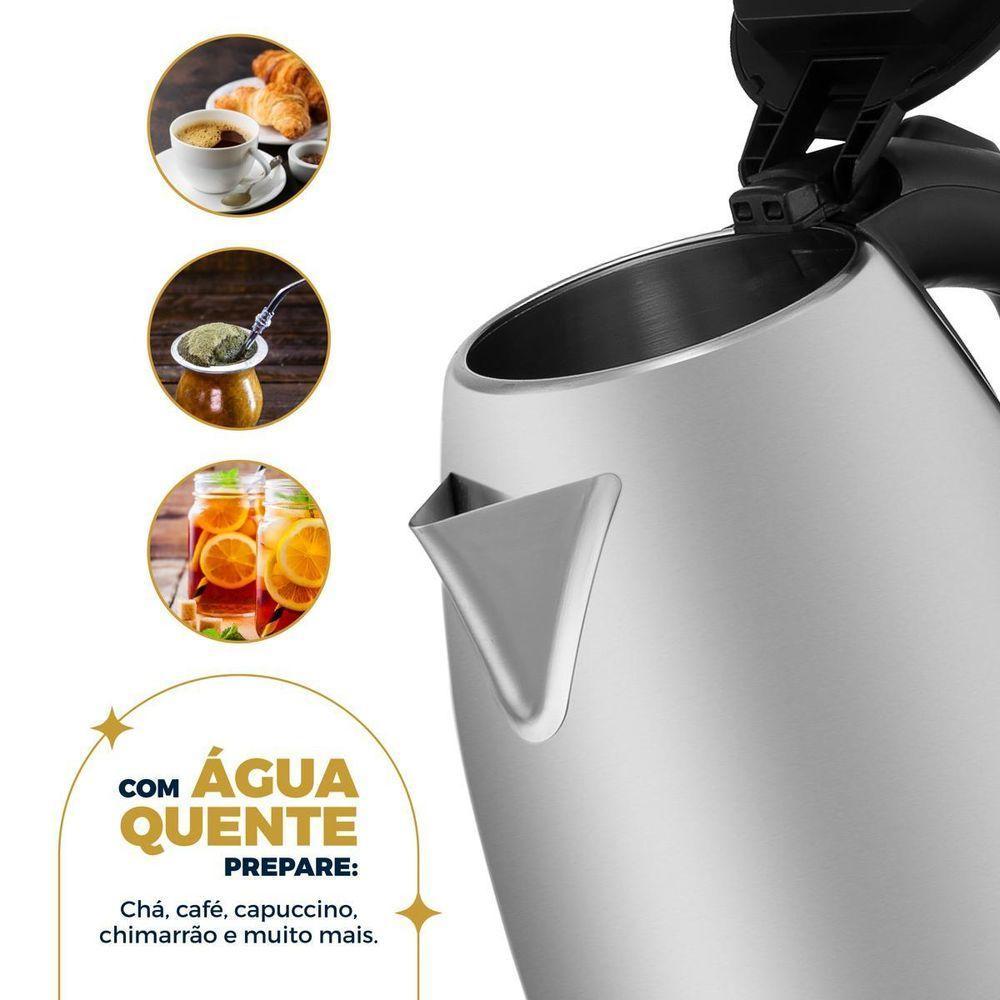 Chaleira Elétrica Britânia BCH25 2L Inox 110V - 5