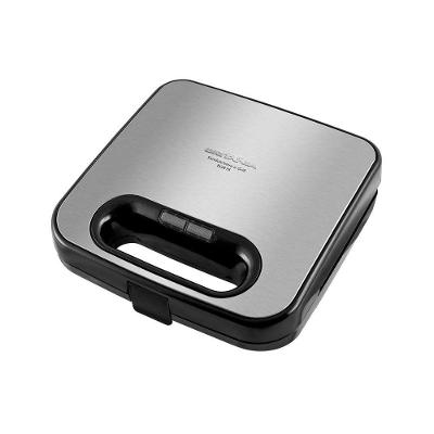 Sanduicheira e Grill Britânia BGR16 Redstone Chapa Lisa Antiaderente 750W Prata 220V