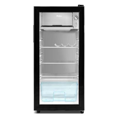 Frigobar Philco PFG105PG 85L Compacto Porta de Vidro Duplo Preto 220V