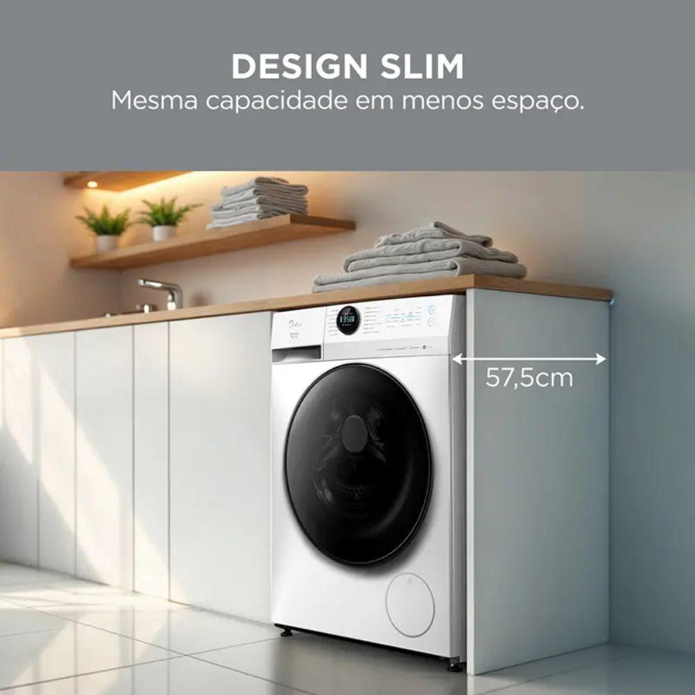 Lava E Seca Midea 11Kg MF201D110WB/WK Branco 110V - 6