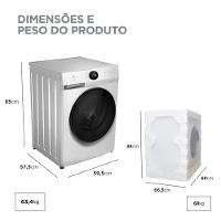 Lava E Seca Midea 11Kg MF201D110WB/WK Branco 110V - 10