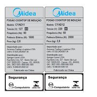 Cooktop Midea 1 Boca De Indução Portátil 110V CYAD11 - 2