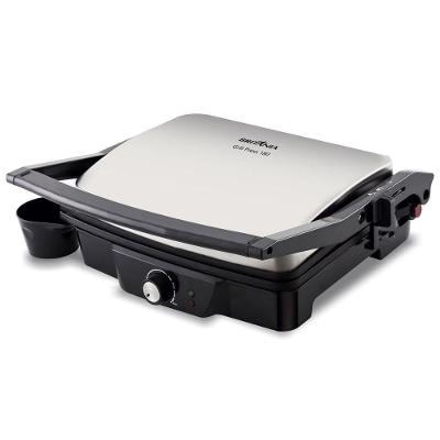 Grill Britânia Press 180 com Placas Antiaderentes e Coletores de Gordura Preto 220V
