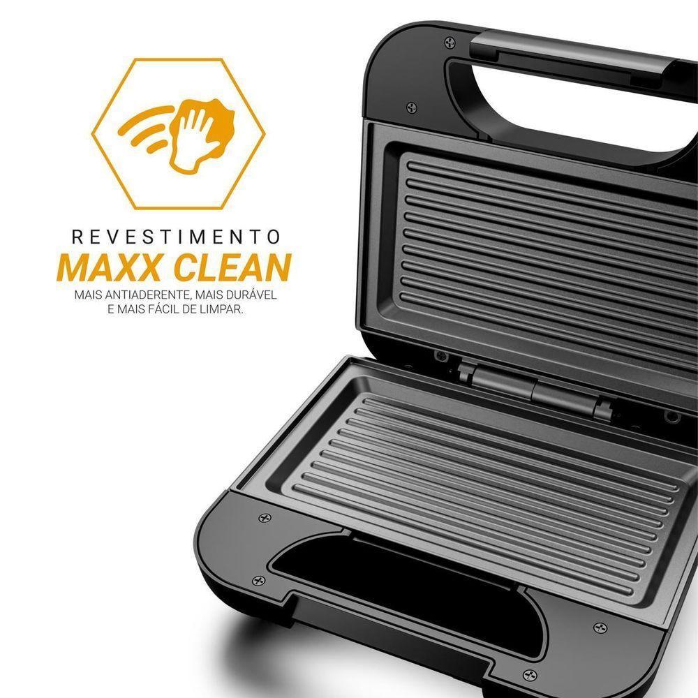 Sanduicheira E Grill Philco Inox 2 Em 1 PGR27A 750W 220V - 6