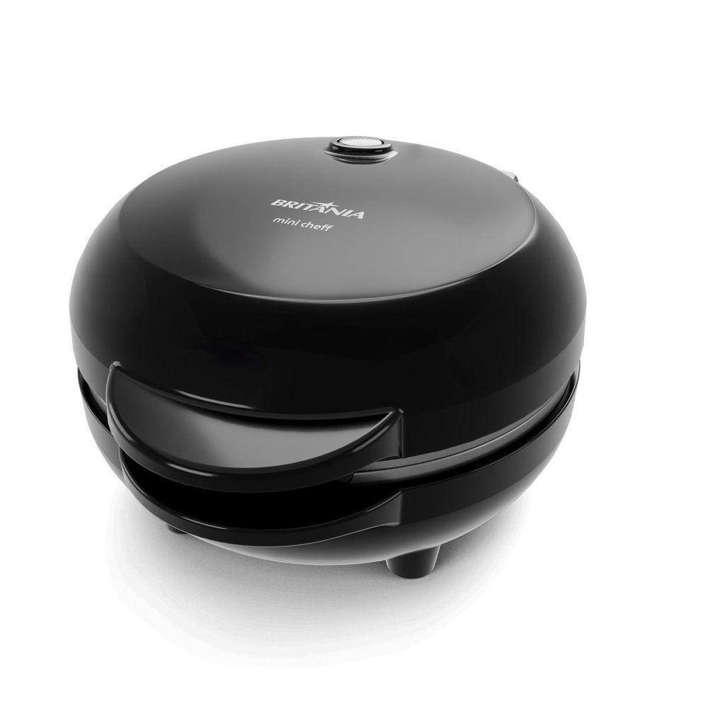 Mini Waffle Maker Britânia 550W Chapas Antiaderentes BWM01A 220V - 7