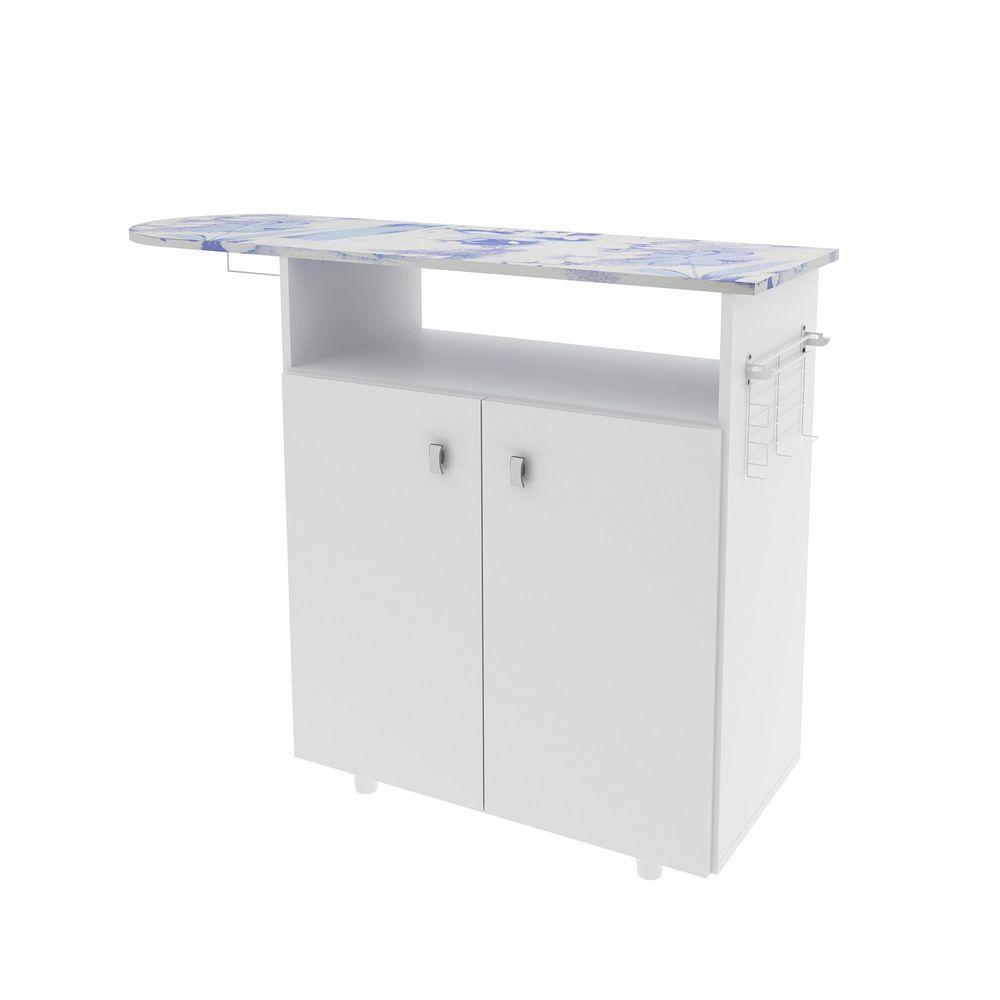Tábua De Passar Com 2 Portas Branco - 2