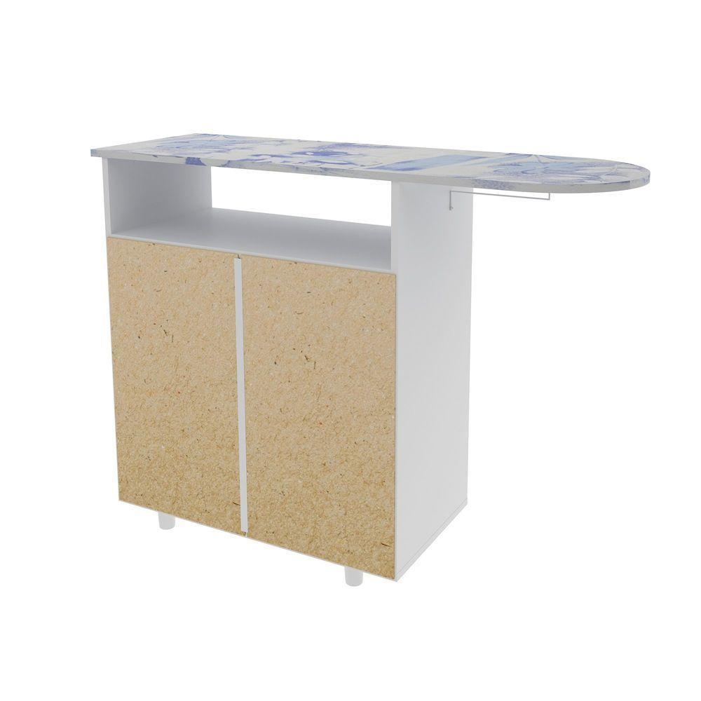 Tábua De Passar Com 2 Portas Branco - 6