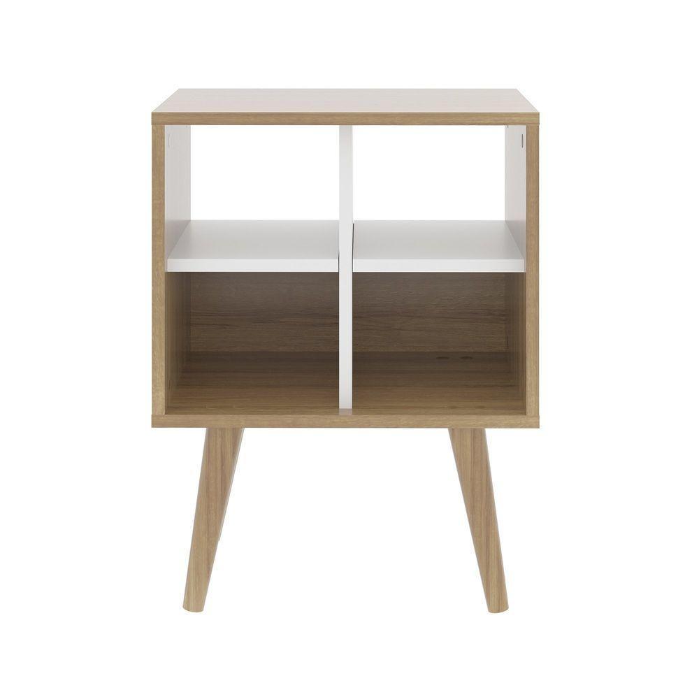 Mesa De Apoio Amêndoa/off White - 3